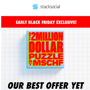 This Puzzle’s Your Shot at $1 Million