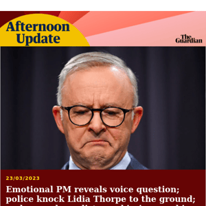 Voice referendum question revealed | Afternoon Update from Guardian Australia