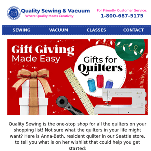 The Worst Quilting Gift Is the One You Don't Give