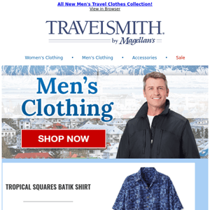 Comfortable Clothing for Men ~ Shop Now