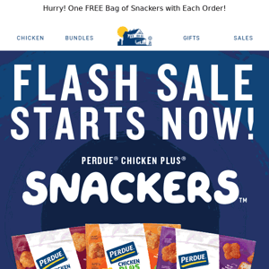 ⚡FLASH Sale: 1 FREE Bag of Snackers ⚡