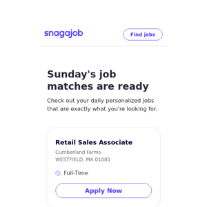 Personalized job matches for May 28, 2023