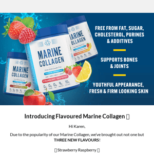 NEW Flavoured Marine Collagen OUT NOW! 🤩