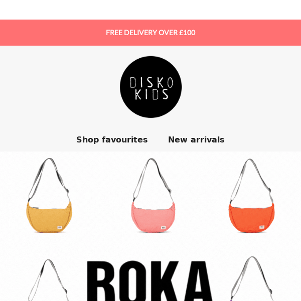 NEW: Roka Crossbody Bags 🌈