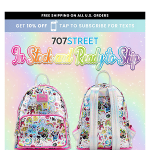 Lisa Frank Iridescent Mini Backpack Restock 😍🌈