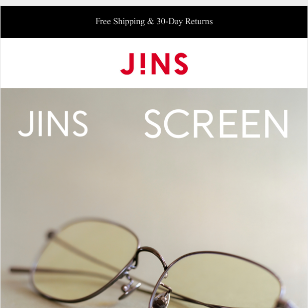 Protect Your Eyes This Year With JINS Screen