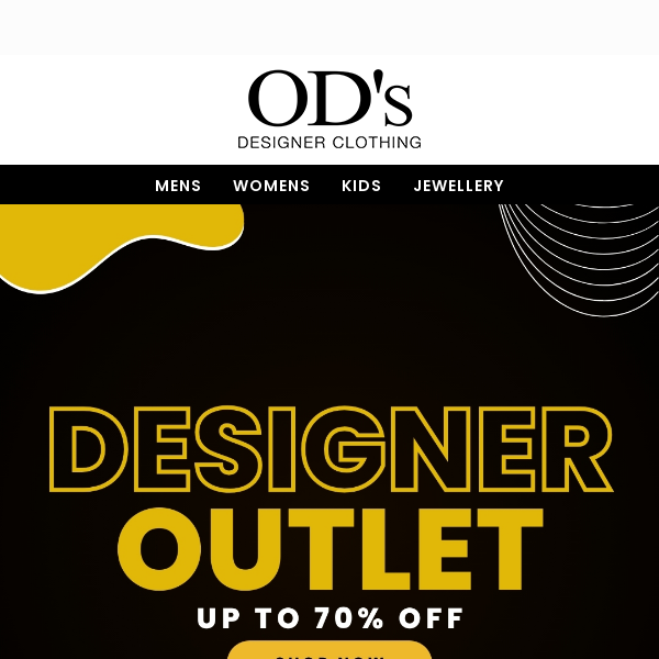 Shop The Designer Outlet Now! 🏷️