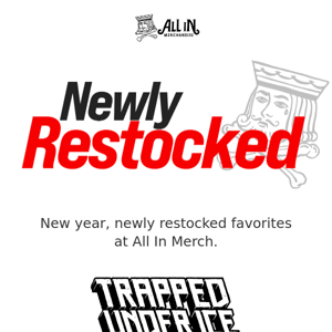 They're Back! - Your Favorites, Restocked @ All In