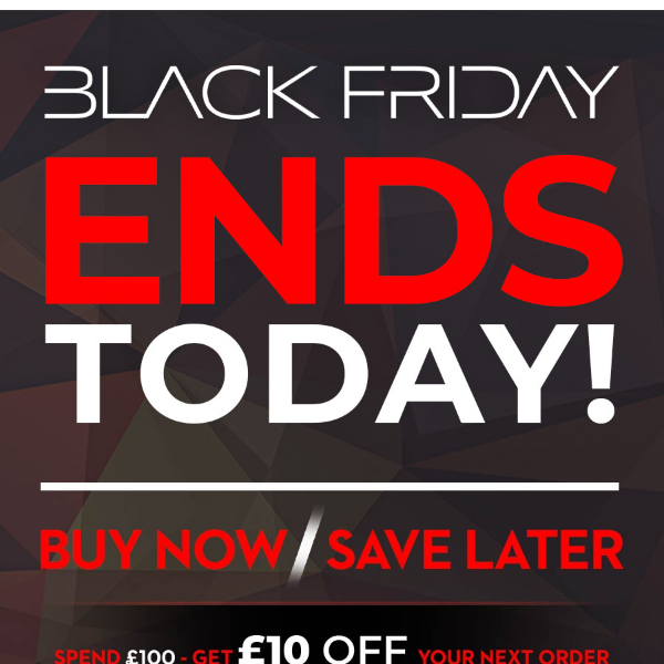 Physical Black Friday - Ends Today - Dont Miss Out!