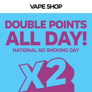 Double Points On All Orders 🎉