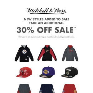 LAST DAY | Additional 30% Off SALE Styles