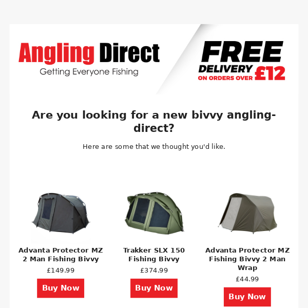 🎣 Looking For A New Bivvy Angling Direct? 🎣 - Angling Direct