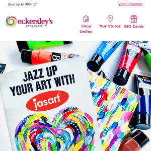 Jazz up your art with Jasart!