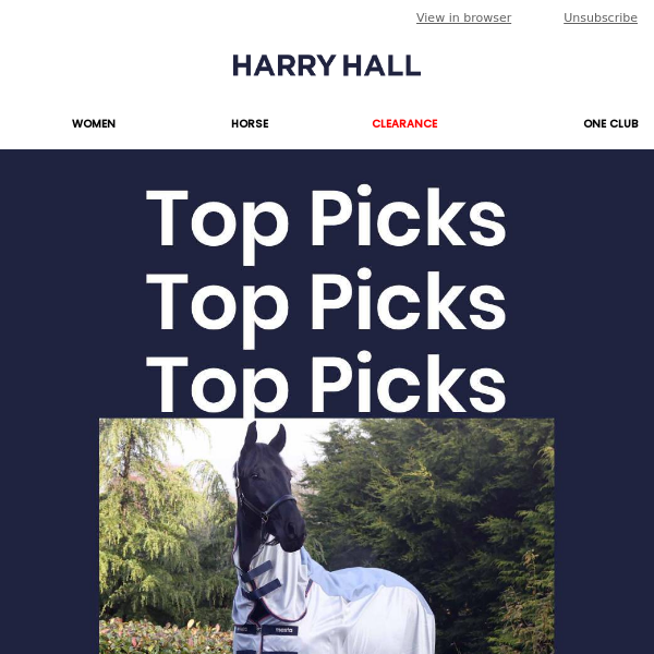 This Weeks Top Picks for You Harry Hall