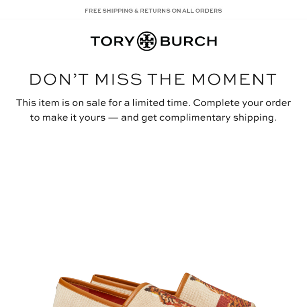 Your sale item awaits - Tory Burch
