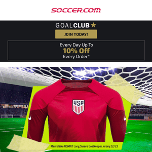 New for 2023: Shop our Selection of Cleats, Fan Apparel, and Sale Soccer Gear