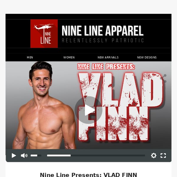 🎥 Nine Line Presents: VLAD FINN - Nine Line Apparel