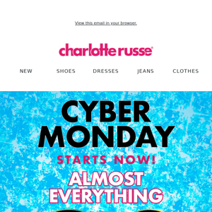 NOW LOADING… CYBER MONDAY DEALS 🔜