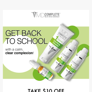 Get Clear Skin—Back to School Sale!