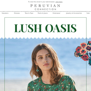 Lush Looks (for Less!) – Shop Leafy Hues on SALE
