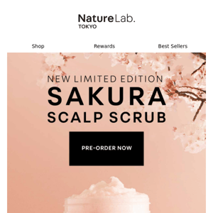 NEW Limited Edition Sakura Scalp Scrub 💞🌸