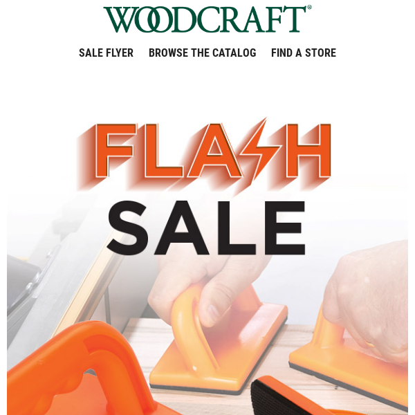 Today's Flash Sale: Sure-Grip WoodRiver® Pushblocks–Only $9.99 
