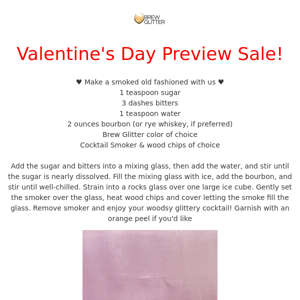 Get 15% Off Valentine's Day Preview Sale!