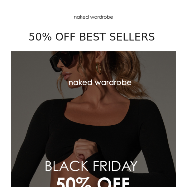 ACT FAST: 50% OFF BEST SELLERS