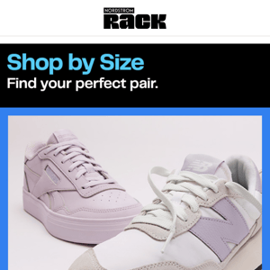 Shop family sneakers by size.