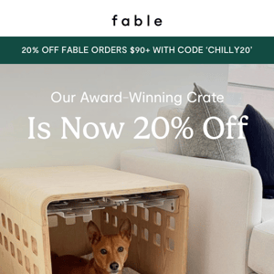 The Crate | Now 20% Off