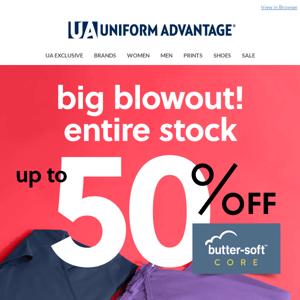 DON'T MISS OUT 💥 Up to 50% off Butter-Soft Core