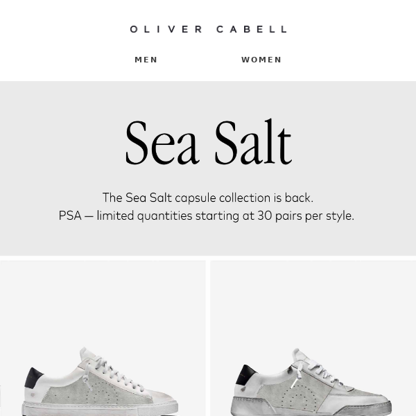 New Arrival — Sea Salt Capsule
