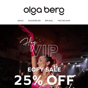 VIP ACCESS | 25% OFF SITEWIDE