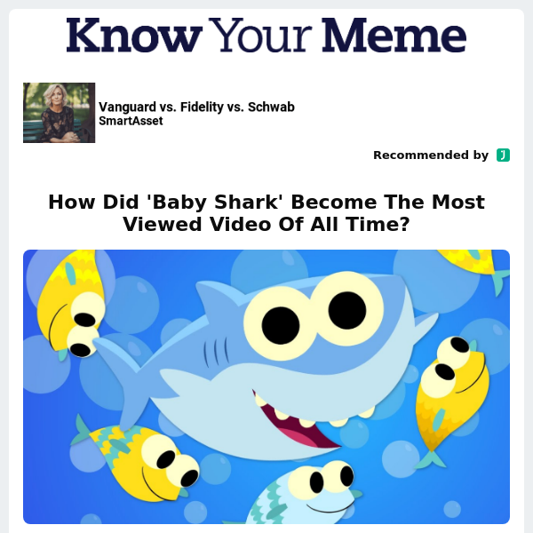 How Did 'Baby Shark' Become The Most Viewed Video Of All Time?