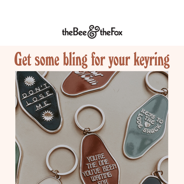 Bling for your keyring