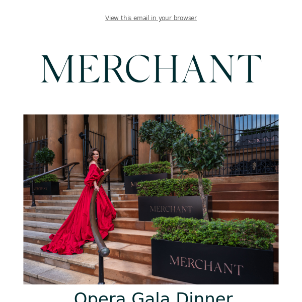 Opera Gala Dinner