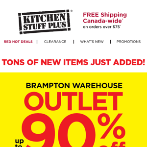 Save Up To 90% Off At Our Warehouse Sale