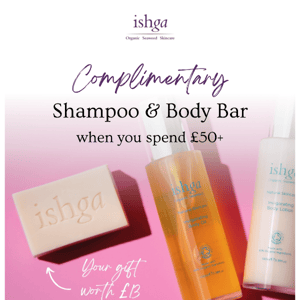 Now's the time to try a Shampoo & Body Bar! 🌿