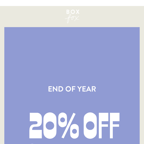 LAST DAY | 20% OFF SITEWIDE!
