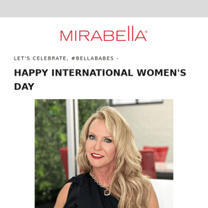 Celebrate #InternationalWomensDay with Us 💋
