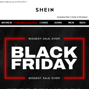 The BIGGEST Black Friday to Ever Black Friday!
