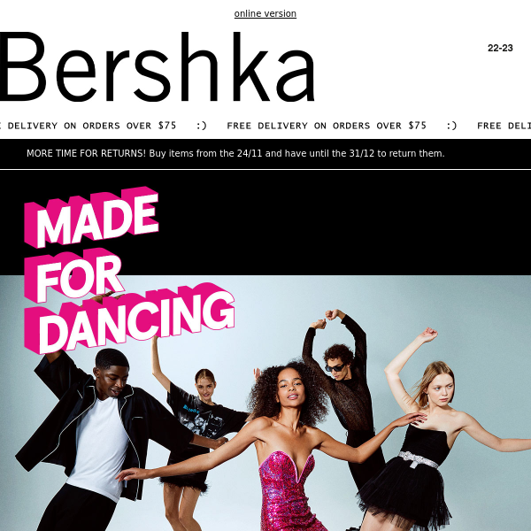MADE FOR DANCING🌙 Party essentials - Bershka