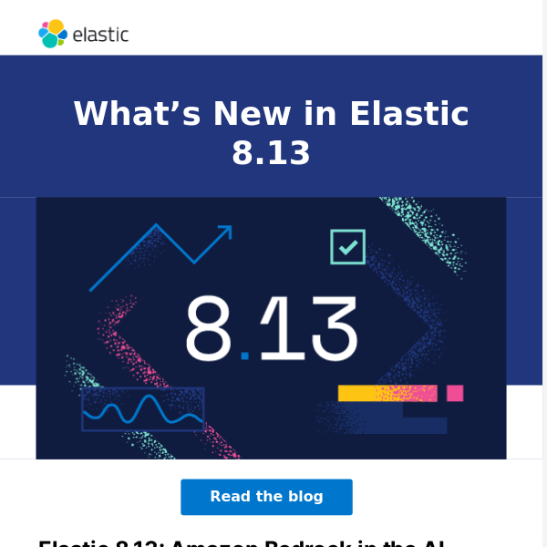 Elastic 8.13 is here: Amazon Bedrock in the AI Assistant for Observability