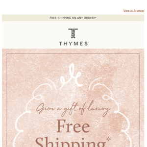 Don't forget - free shipping