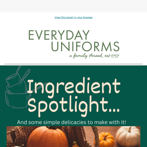 🍂 Seasonal ingredient spotlight