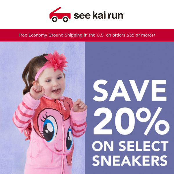 Get 20% off Select Sneakers this Halloween!