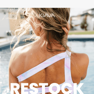 RESTOCKS: sold out swim is back 👀