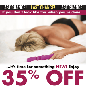 LAST CHANCE! Don't Lose This Big Discount...