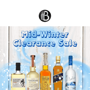 Mid-Winter Clearance Sale