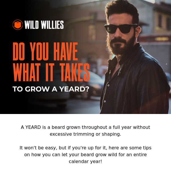 Can You Go A Full Year Without Trimming Your Beard?